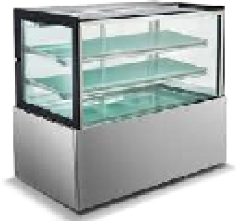 STRAIGHT GLASS COLD DISPLAY THREE TIER - 1200MM